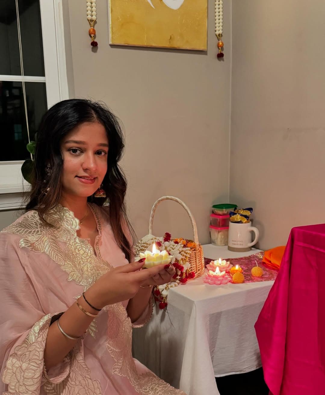 Miles from home but Diwali still hits different 🪔✨ thumbnail 2