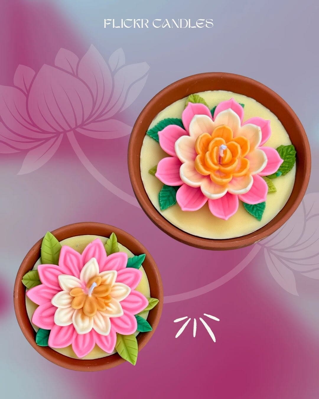 When your candle game is giving spiritual awakening vibes 🪷🕯️ thumbnail 2