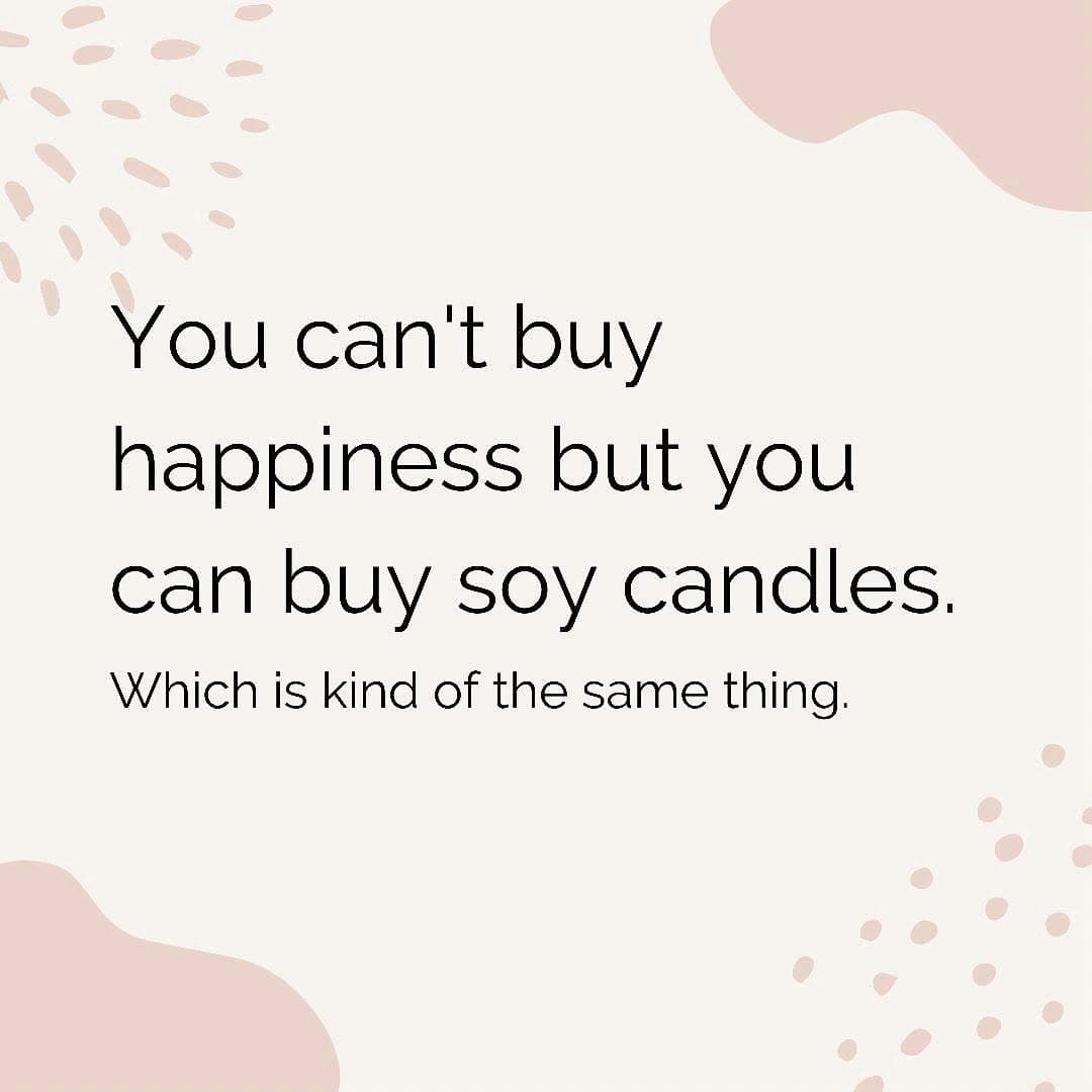 *science fact: inhaling candle-lit vibes releases 100% more serotonin than scrol