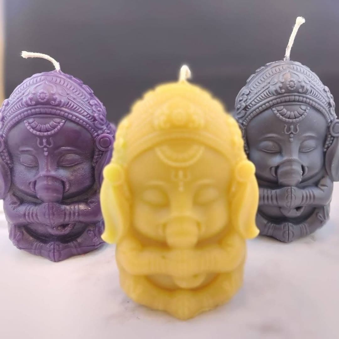 Cute Ganesha Candles to adorn your puja this Ganesh Chaturthi 🌓 🕯️ thumbnail 2